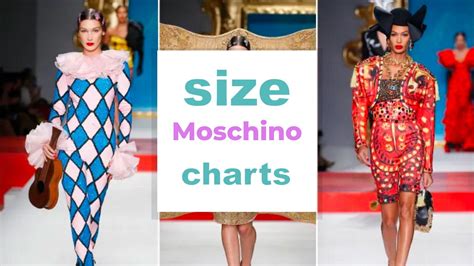 moschino size guide.